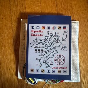 Vintage Bay Stitchery Apostle Islands Cross Stitch Kit